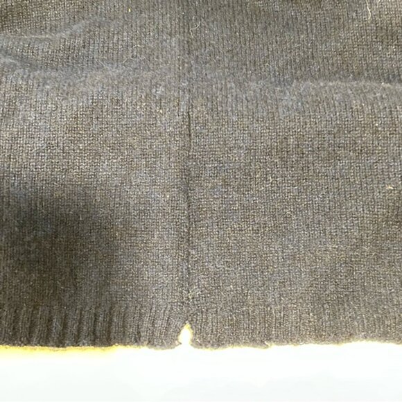 Charter Club Women’s 100% Cashmere Luxury Pullover Poncho -Blue- one size - Picture 5 of 5